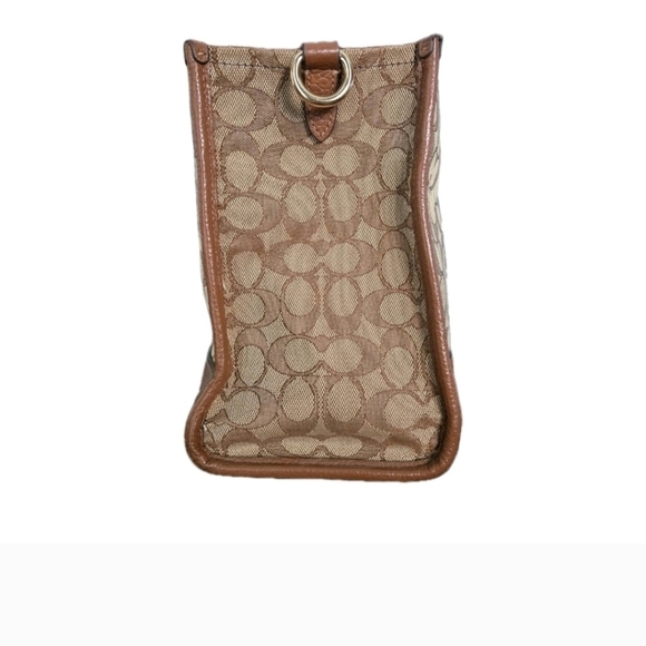 Coach Dempsey 29 Carryall Jacquard Stripe & Patch - Rainbow Multi EUC - Picture 5 of 12